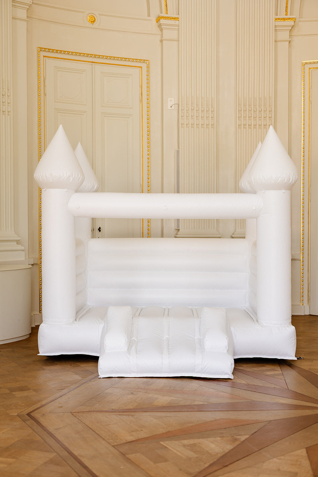 Springkasteel mini - wit